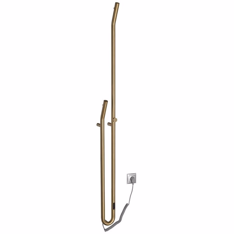 SAPHO - DUOPASSO elektrický sušiak uterákov s časovačem, 122x1700, 45 W, zlato mat ER830