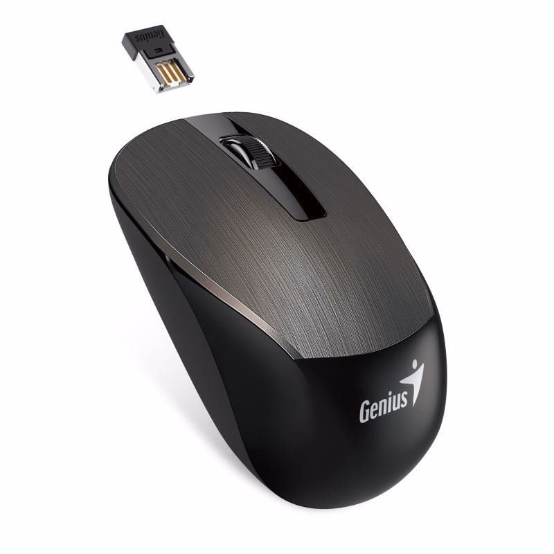 GENIUS myš NX-7015/ 1600 dpi/ Blue-Eye senzor/ bezdrôtová/ čokoládová