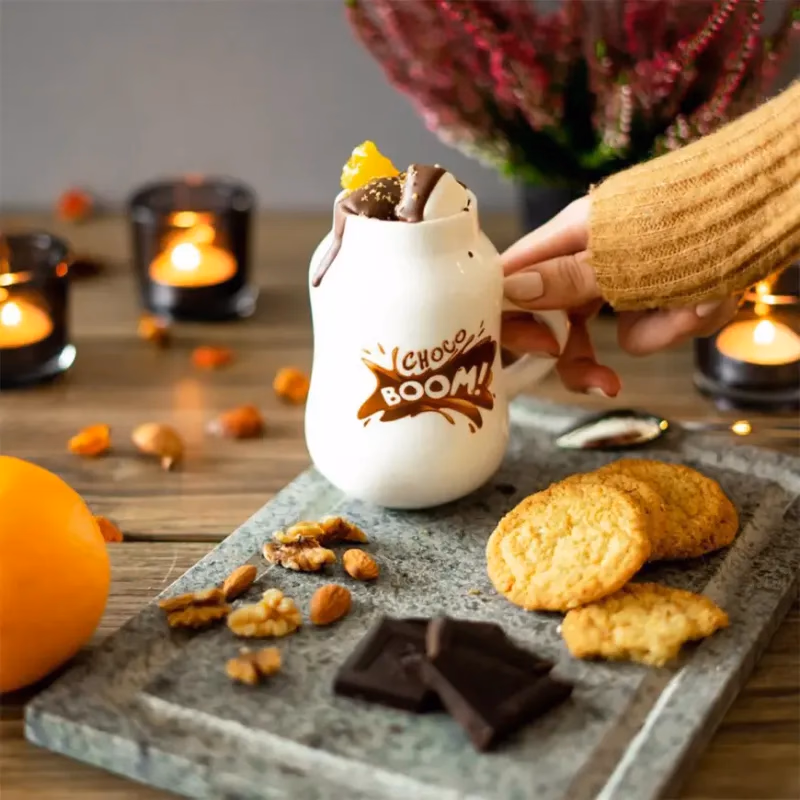 Dairy Hrnček súdok 280 ml choco