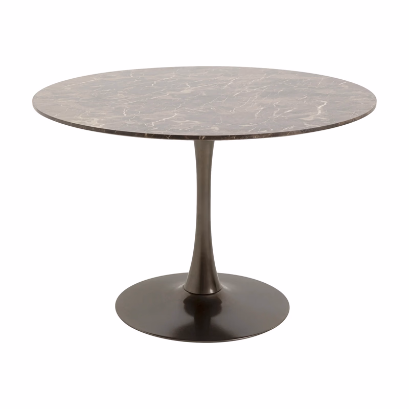 Stôl High Society sivý Ø110cm