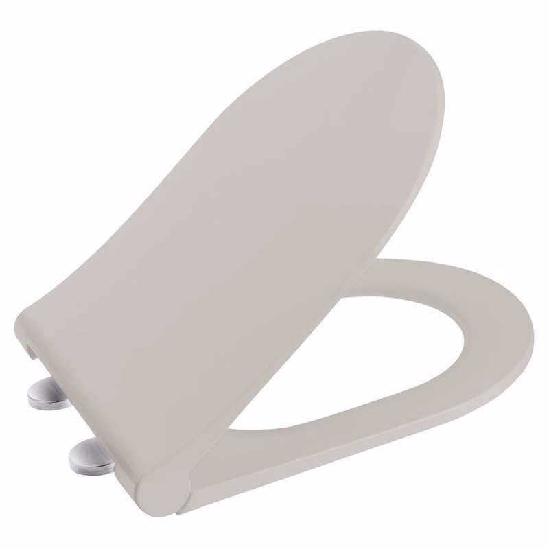 SAPHO - BRILLA WC sedátko, SLIM, Soft Close, latte mat 100787-114