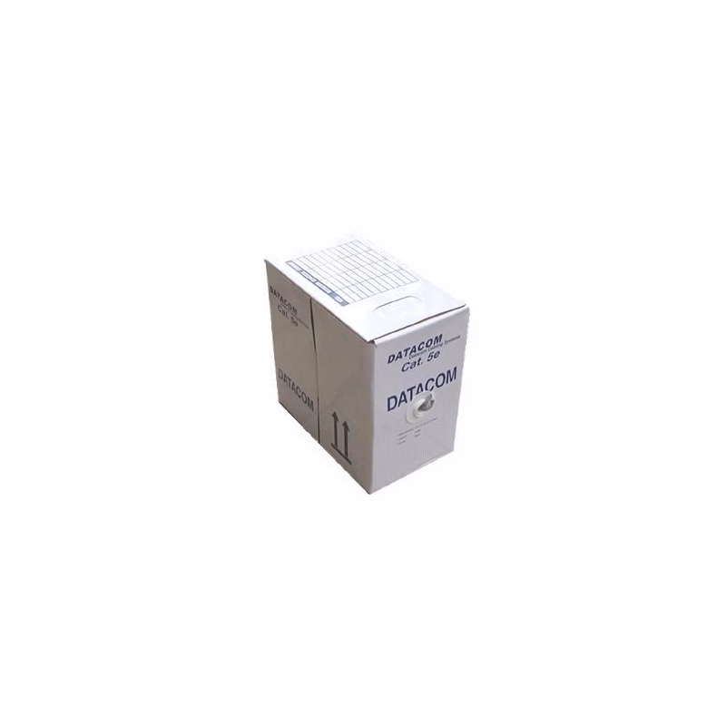 DATACOM UTP flex, Cat5e LSOH, sivý, 305m, lanko