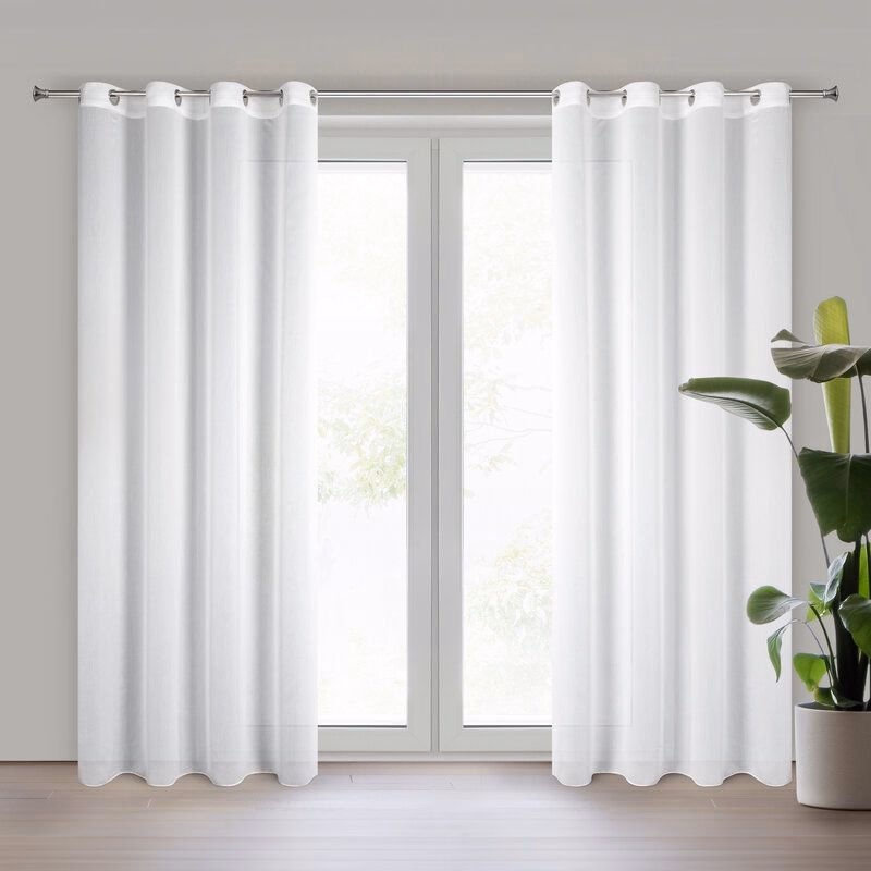 ArtFir Záclona TIRSA K | biela 140 x 250 cm