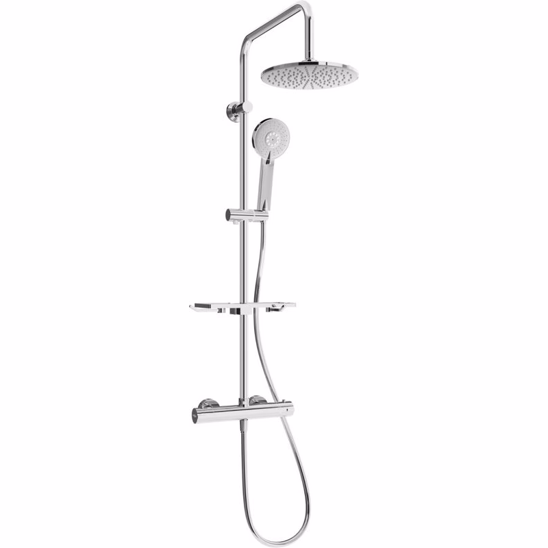 MEXEN/S - KT40 sprchový stĺp s termostatickou batériou chróm 771504093-00