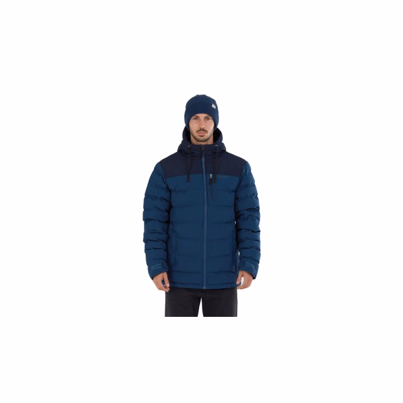 Pánska bunda FUNDANGO Passat Padded Jacket-460- turkis