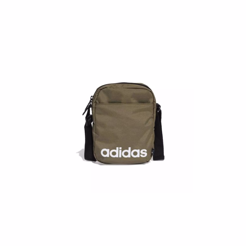 Malá taška cez rameno ADIDAS LINEAR ORG OLISTR BLACK WHITE