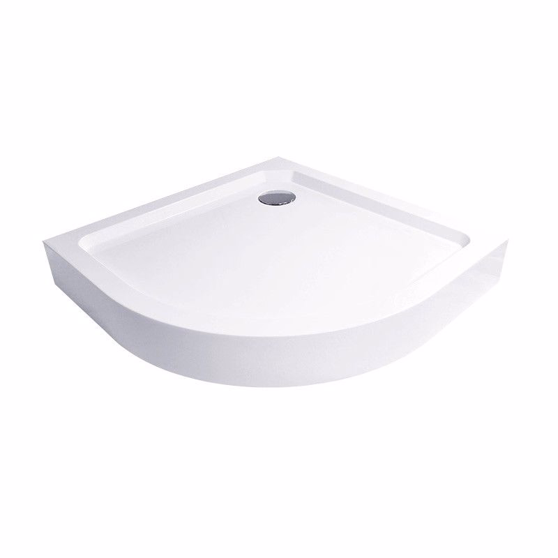 Mereo Sprchová vanička R550, 80x80x14 cm, SMC, biela, vrátane nožičiek a sifónu CV11H