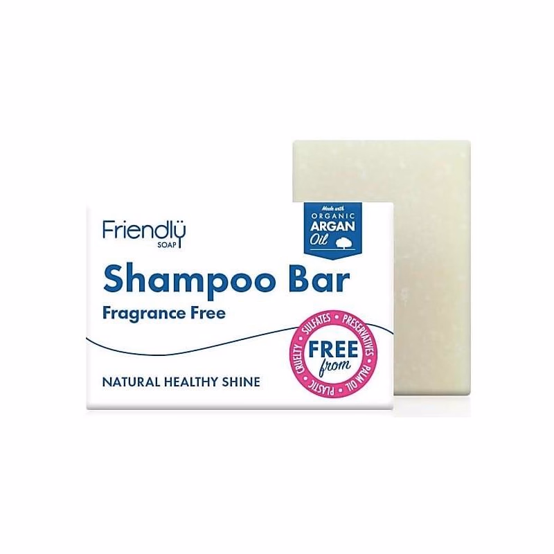 Friendly Soap Prírodné mydlo na vlasy bez vône 95 g