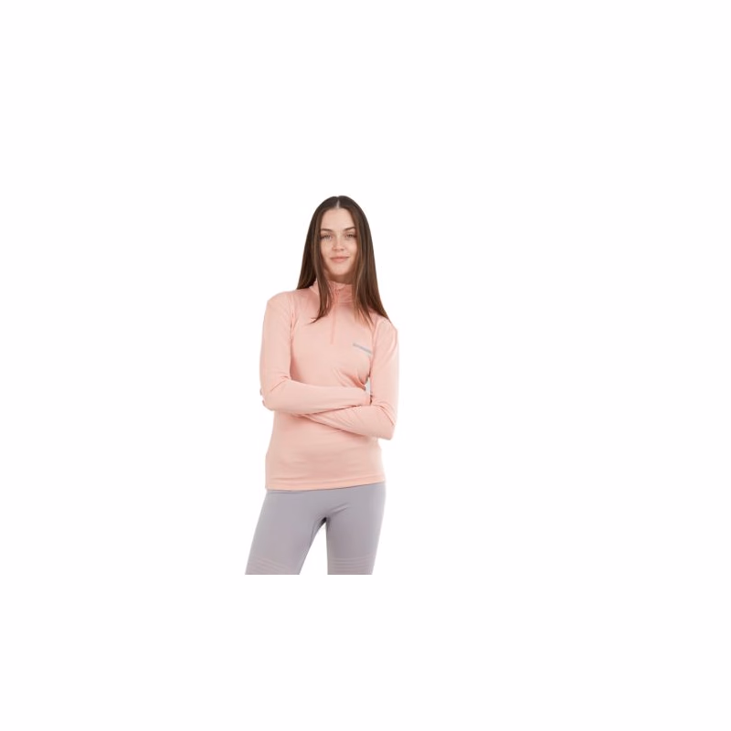 Dámske termo tričko s dlhým rukávom FUNDANGO Yade Baselayer-320-rose