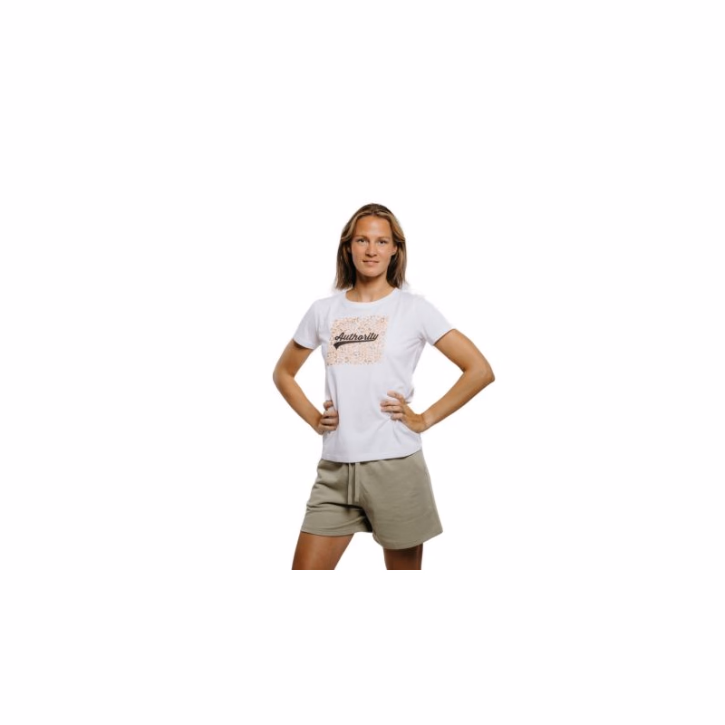 Dámske tričko s krátkym rukávom AUTHORITY T-BRND W white