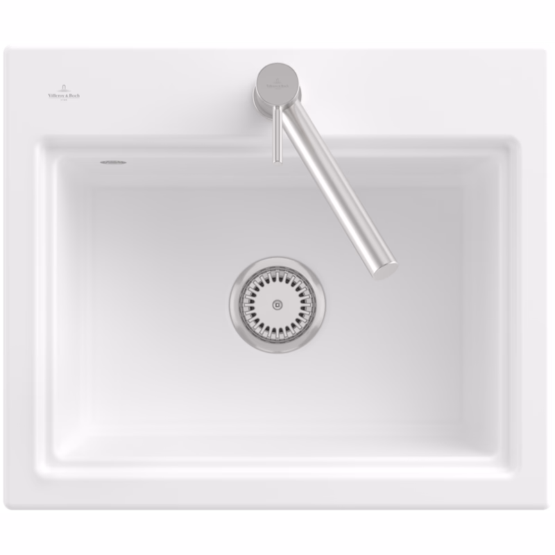 VILLEROY & BOCH VILLEROY & BOCH - Keramický drez Villeroy &amp; Boch Subway Style 60 S, 336A01RW, Stone White 336A01RW