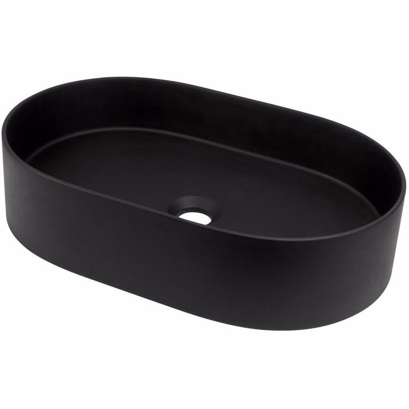 DEANTE - Silia nero Granit umývadlo, oval CQS_NU6S