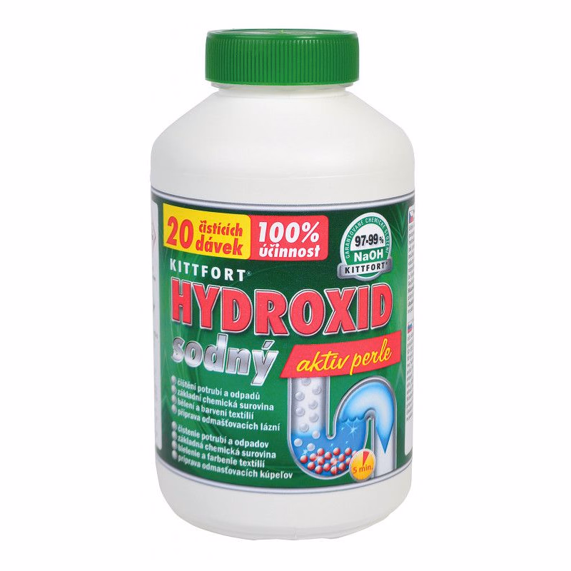 Hydroxid sodný mikrogranule 1kg