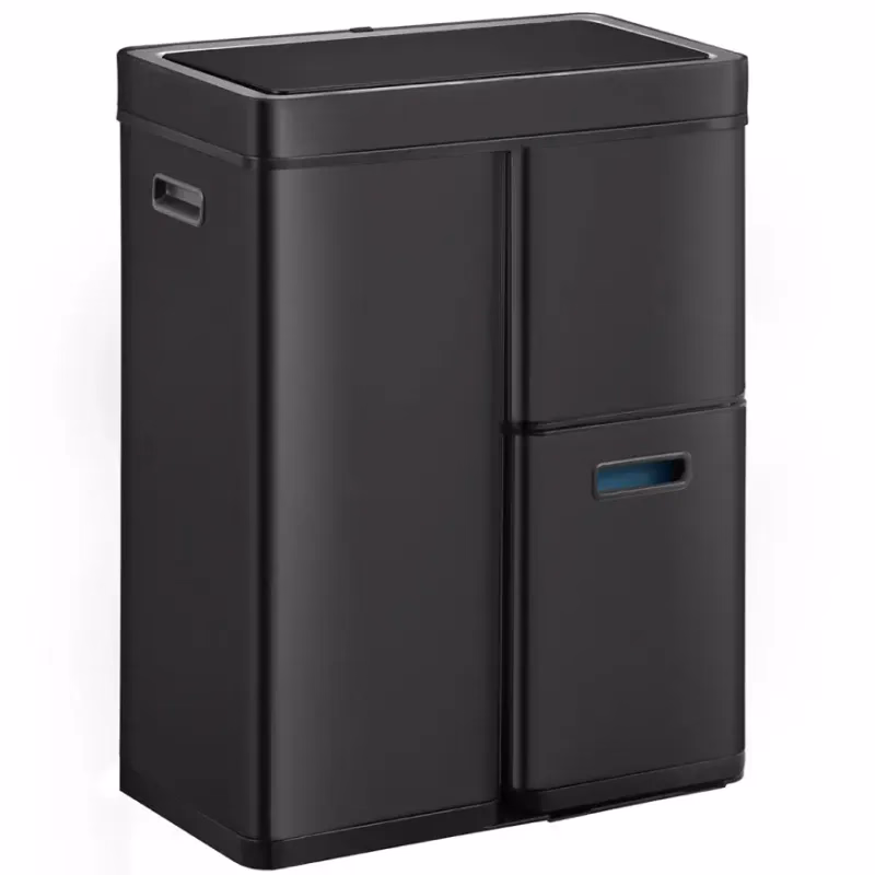 Odpadkový kôš Eko Mirage plus 30+15+15l čierna 933860