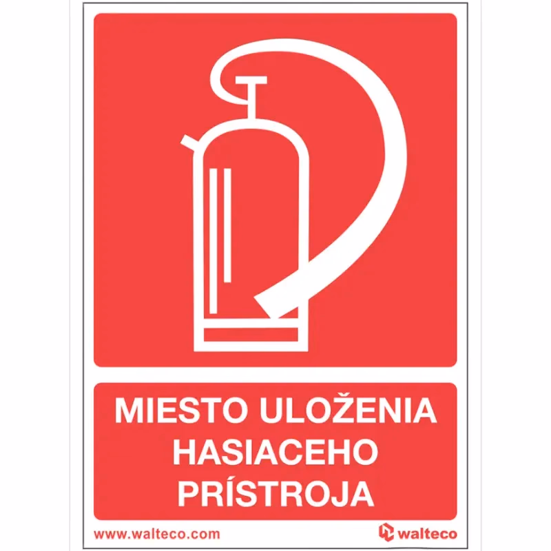 Prenosný hasiaci prístroj (vrátane textu)