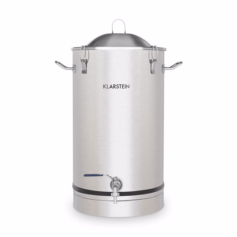 Klarstein Maischfest 30, fermentačný kotol, 30 l, kvasná rúrka, nehrdzavejúca oceľ 304