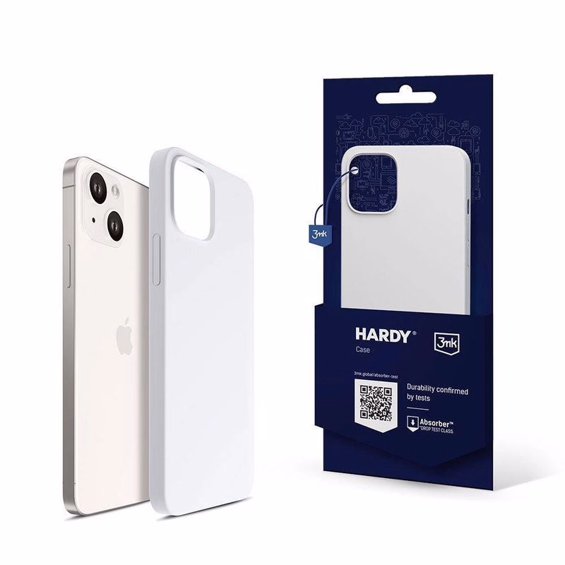 3mk ochranný kryt HARDY Silicone MagCase pre Apple iPhone 14 Plus, White