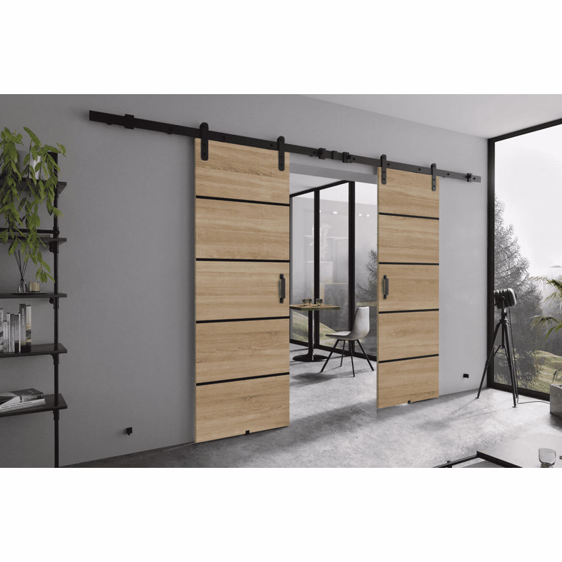 KIER Posuvné dvere LORNI PLUS DUO | 152 cm Farba: dub sonoma