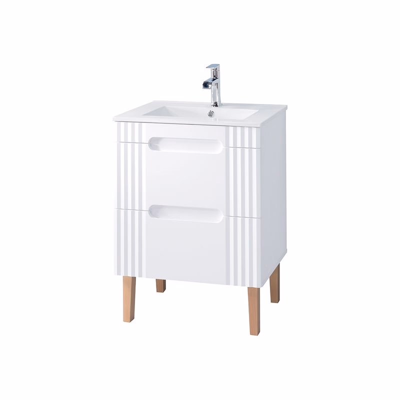 ArtCom Kúpeľňová skrinka s umývadlom FIJI White U60/1 | 60 cm