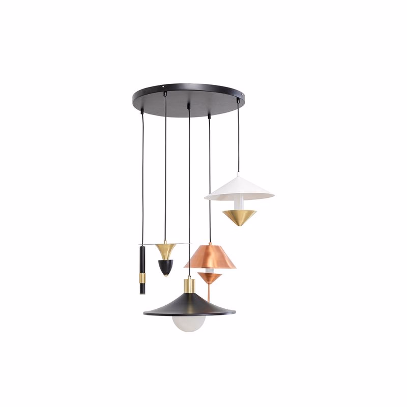 Cappelli visiaca lampa viacfarebná Ø50 cm