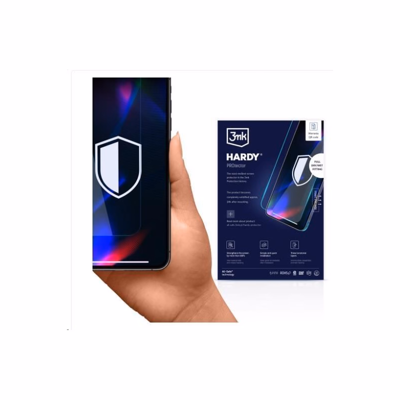 3mk All-Safe - AIO fólia Hardy PROtector Full Wet Fitting Phone, 25 ks