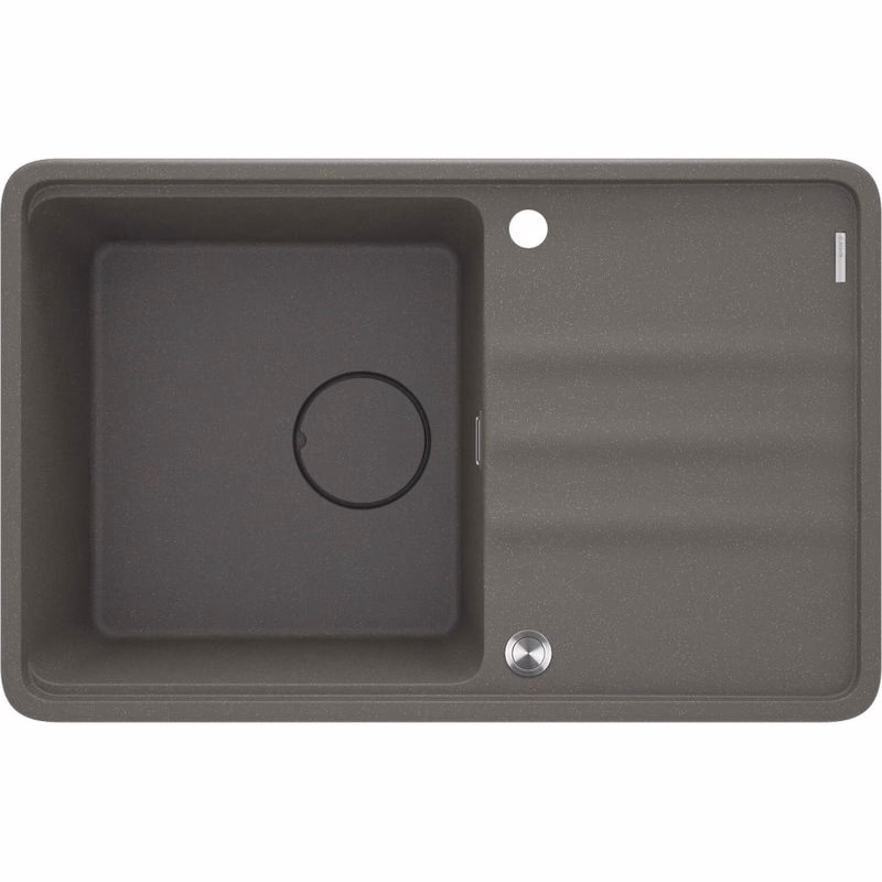 DEANTE DEANTE - Momi anthracite metallic Granitový drez, 1-bowl with drainer ZKM_T113