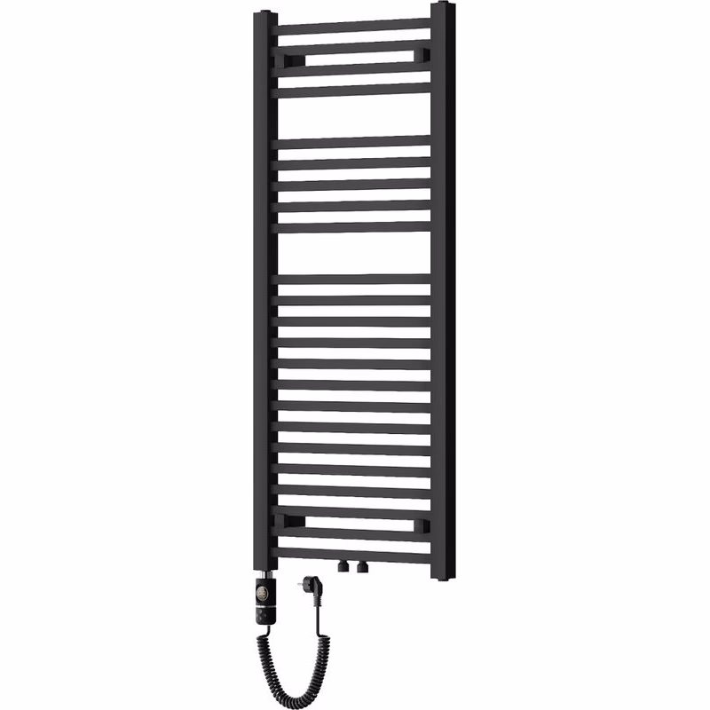 MEXEN/S - Plutón radiátor + vykurovacia tyč 1200 x 500 mm, 600 W, čierna W106-1200-500-2600-70