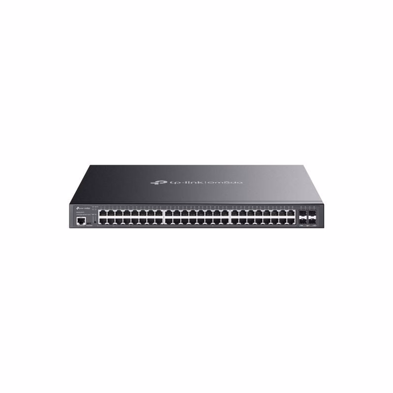 TP-Link SG3452XMPP Omada 48-portový gigabitový a 4-portový 10GE SFP+ L2+ riadený switch so 40 portami PoE+ a 8 portami PoE++