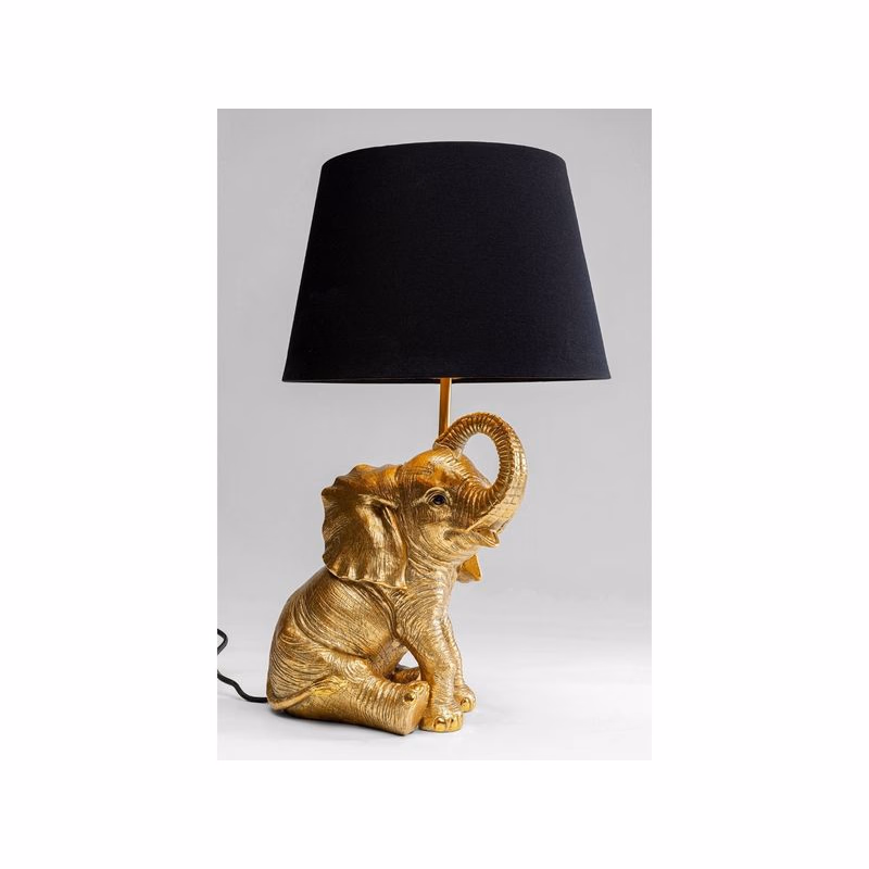 Elephant stolová lampa zlatá 48 cm