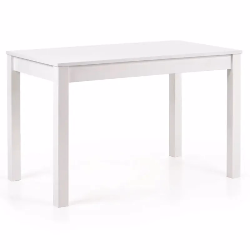 Stôl Ksawery 120x68 doska/Abs/MDF – Biely