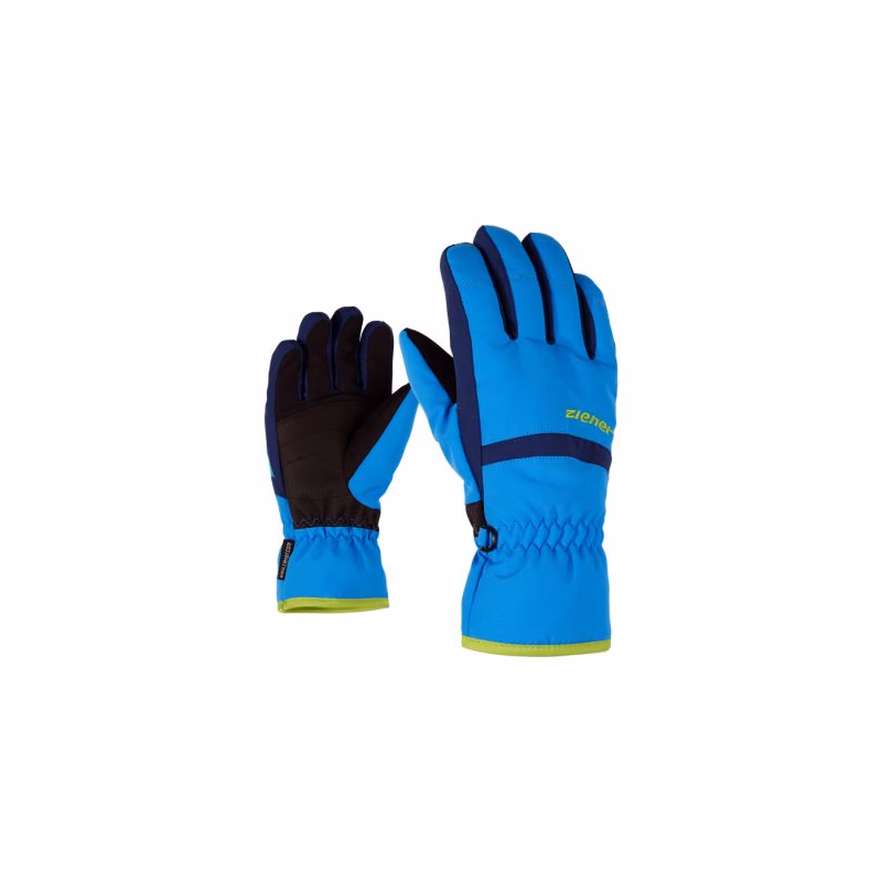 Juniorské lyžiarske rukavice ZIENER LEJANO-801946-798-persian blue