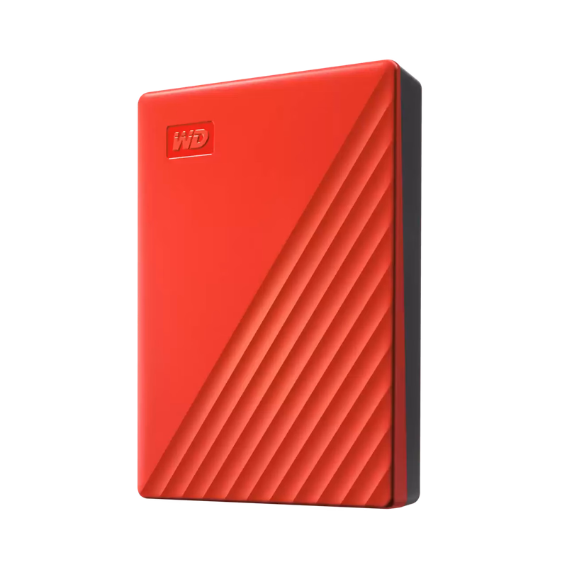 Ext. HDD 2,5" WD My Passport 6TB USB 3.0. červený