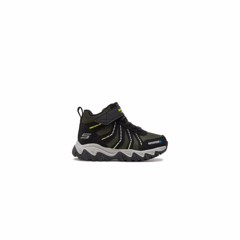 Chlapčenské členkové zimné topánky SKECHERS Rugged Ranger black black
