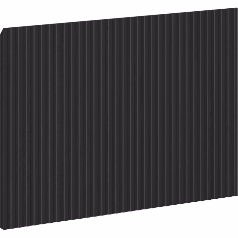 MEXEN - Rivel čelo pre kúpeľňovú skrinku reliéf 70 x 43,5, čierna mat 91A20-0700-470-1-71