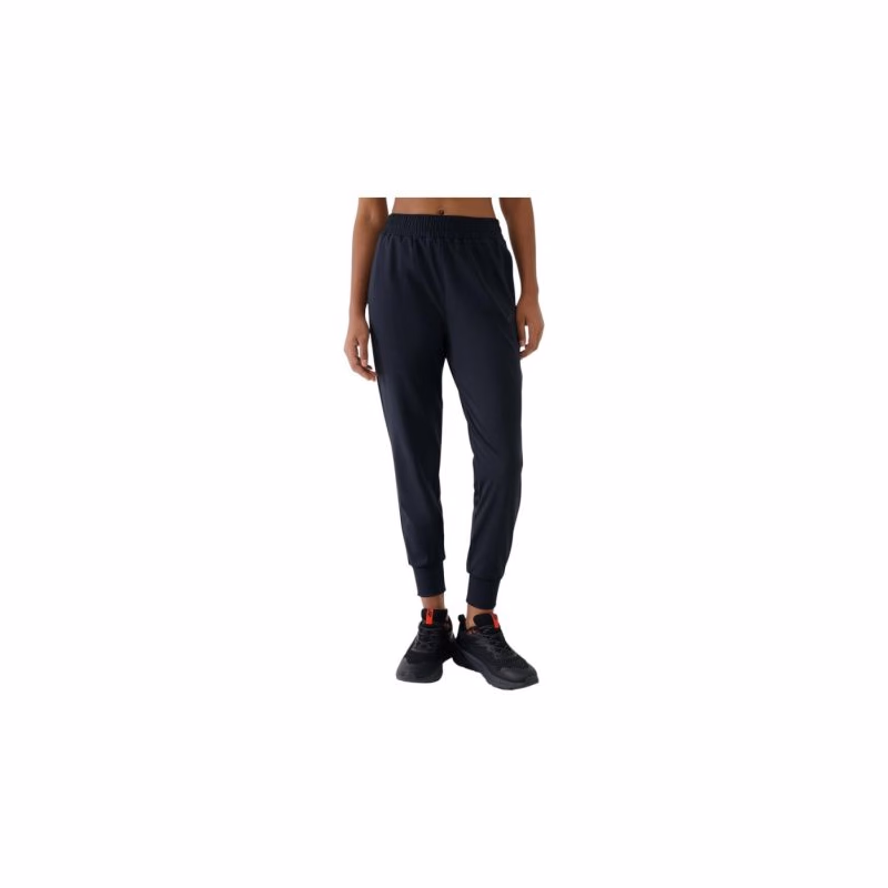 Dámske tréningové nohavice 4F TROUSERS FNK F1066-WMM00TFTRF1066-20S-DEEP BLACK