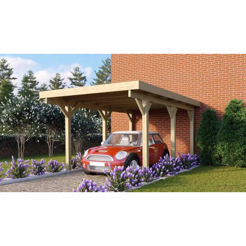 Drevený prístrešok / carport CLASSIC 1A Lanitplast