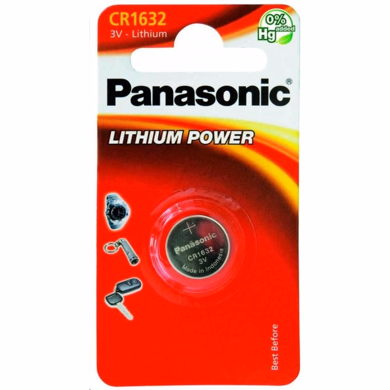 PANASONIC Lítiová batéria (gombíková) CR-1632EL/1B 3V (Blister 1ks)