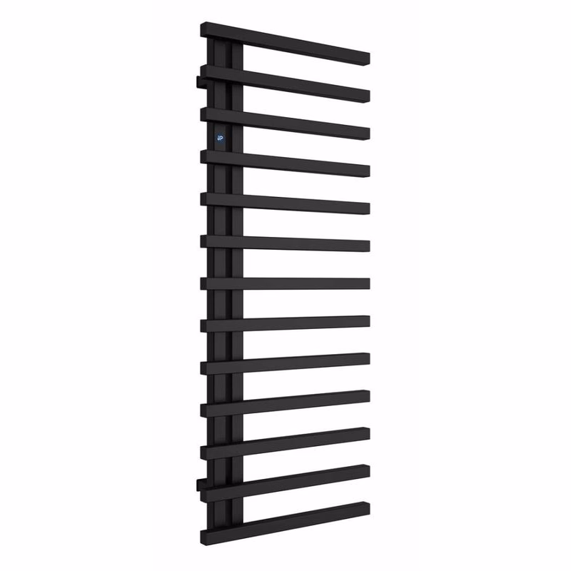 HOPA - Kúpeľňový radiátor DARVEL čierna farba - Farba radiátora - Čierna, Rozmer radiátora - 500 × 930 mm, výkon 395 W, Typ pripojenia - Spodný 50 mm RADDAV509031