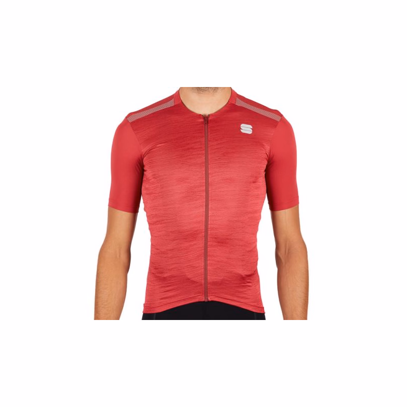 Pánsky cyklistický dres s krátkym rukávom SPORTFUL Supergiara jersey, red rumba