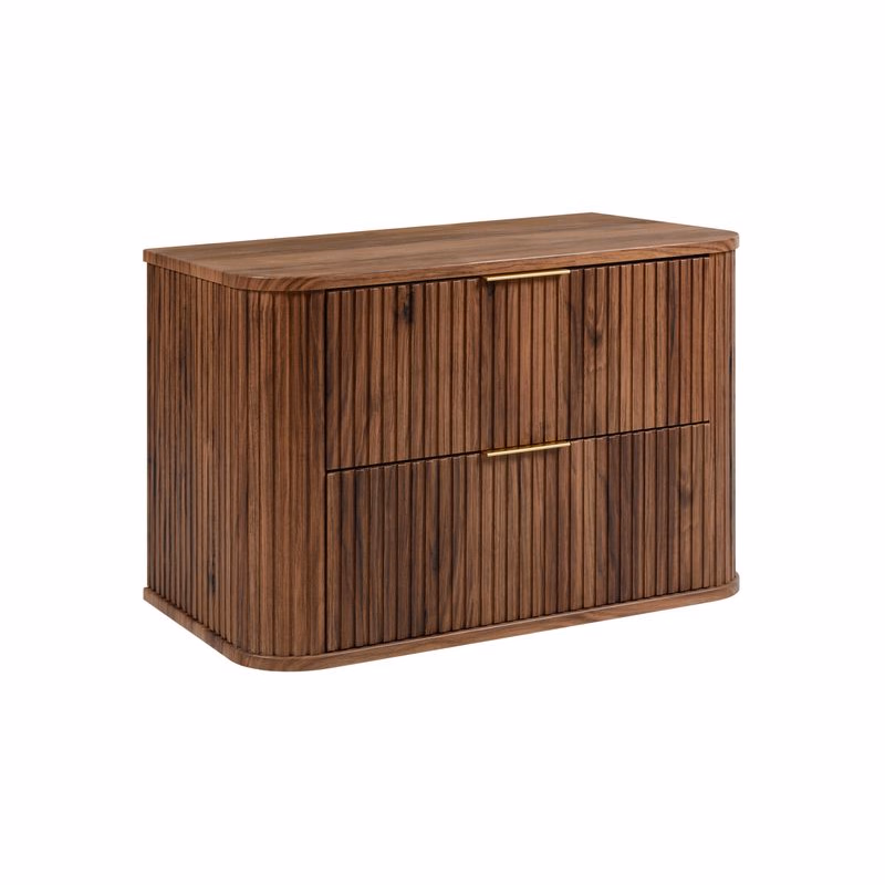 Elvisia Skrinka pod umývadlo ELEGANCE Walnut | 80 cm