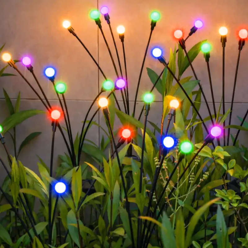 Solárna lampa KULECZKI RGB VO2581