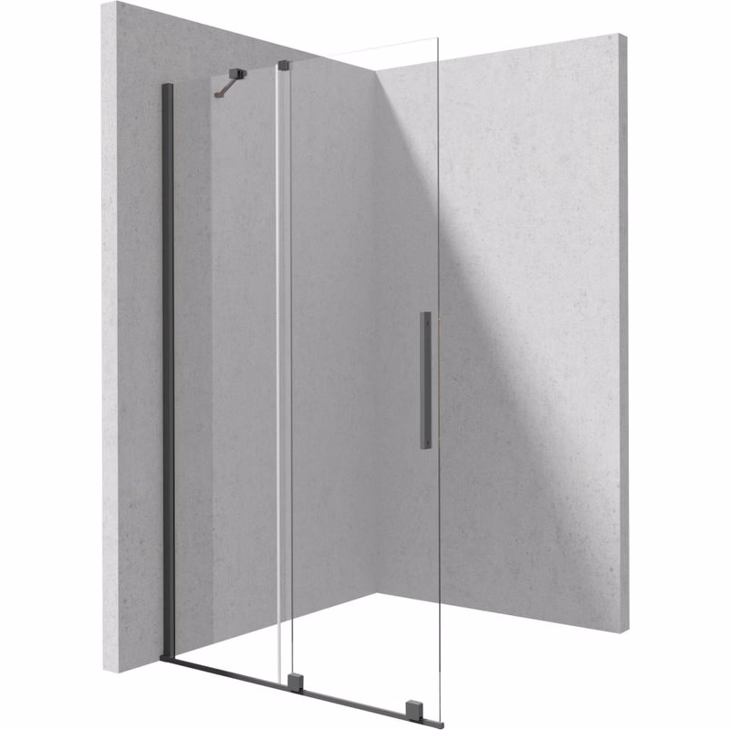DEANTE - Sprchová stena Prizma 1400, walk-in, 140 cm - posuvná KTJ_D34R