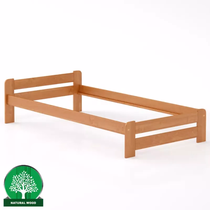Posteľ borovica LK099–100x200 jelša