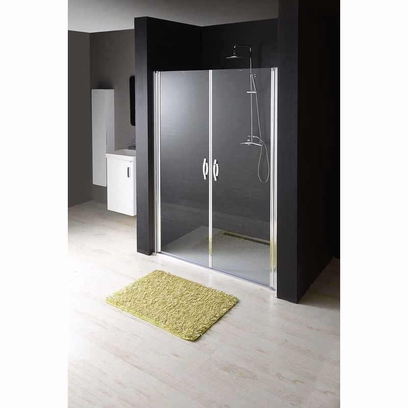 GELCO - ONE sprchové dvere dvojkrídlové do niky 1180-1220 číre sklo 6  GO2812