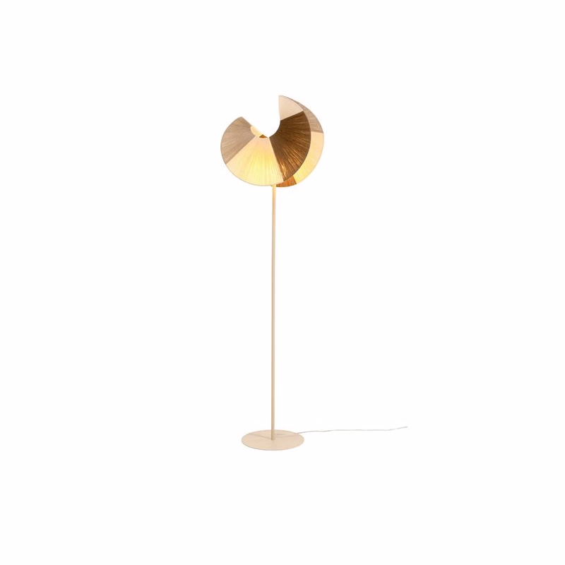 Stojacia lampa Sella béžová 160 cm