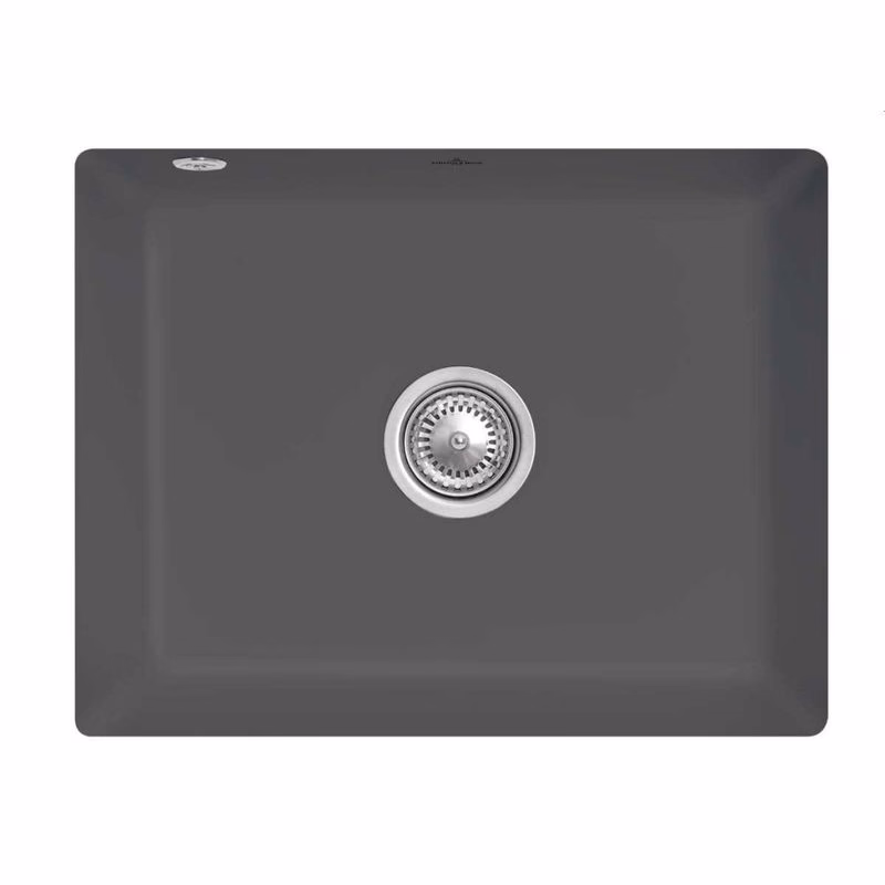 VILLEROY & BOCH VILLEROY & BOCH - Keramický drez Subway 60 SU Graphit podstavný 545 x 440 bez excentra 331001i4