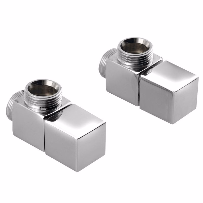 SAPHO - CUBE pripojovacia sada ventilov ručná rohová, chróm CP4010S