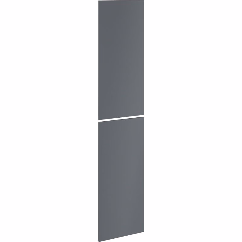 MEXEN - Orio čelo pre kúpeľňovú skrinku 35 x 80 cm (2 ks.), grafit mat 91A11-1600-300-2-66