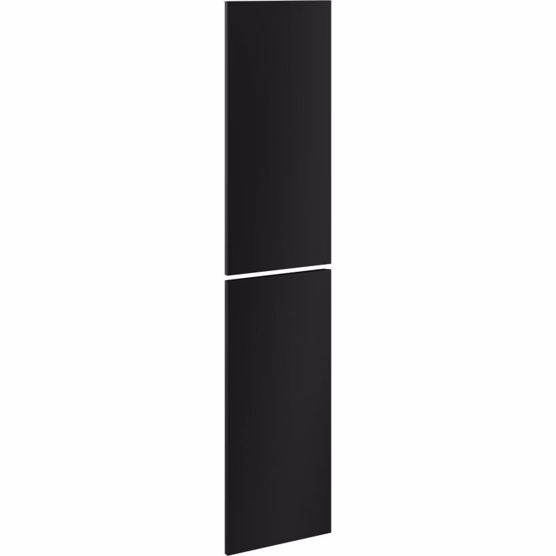 MEXEN - Orio čelo pre kúpeľňovú skrinku 35 x 80 cm (2 ks.), čierna mat 91A11-1600-300-2-71