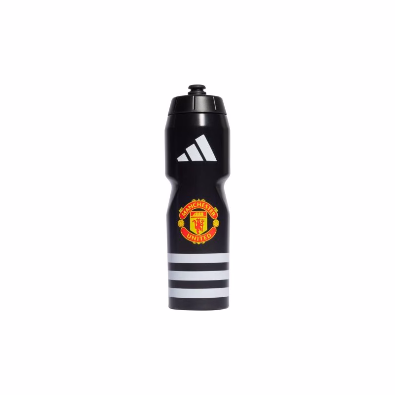Fľaša ADIDAS MUFC BOTTLE BLACK WHITE